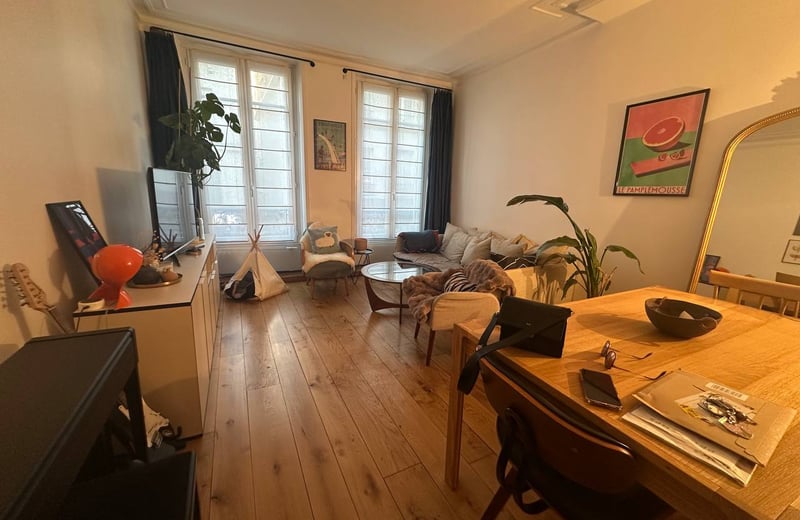 Rent of a 3-room apartment, 63 m², 9th arrondissement, Paris, France